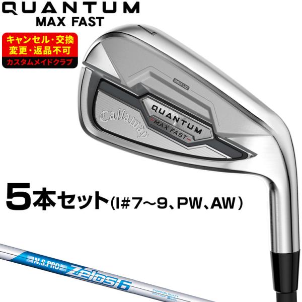 Callaway（キャロウェイ） QUANTUM MAX FAST アイアン NSPRO Zelos6