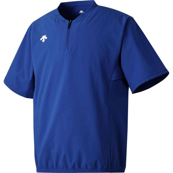 DESCENTE（デサント） 半袖 ストレッチジャケット ブルー : EZAKI NET