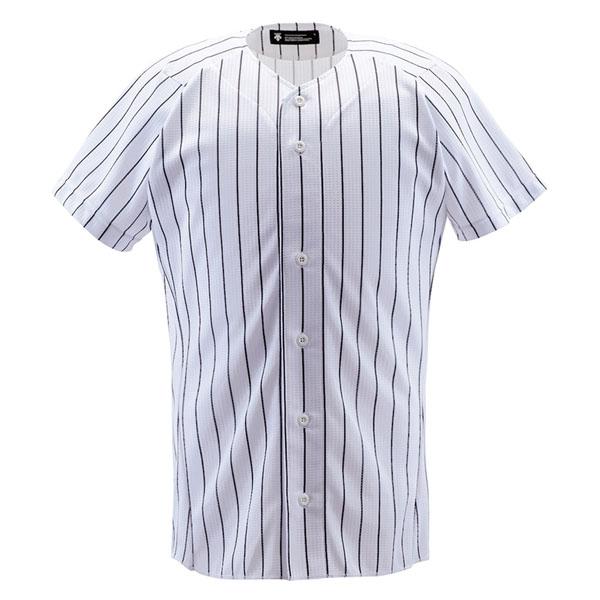 DESCENTE 流川 白ユニ 公式 DESCENTE（デサント） ユニフォームシャツ フルオープンシャツ(ピン