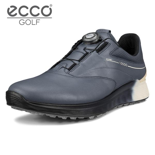【超美品】ECCO S-THREE BOA エススリー ボア ゴルフシューズ ecco エコー レディース ゴルフシューズ エス スリー ボア S