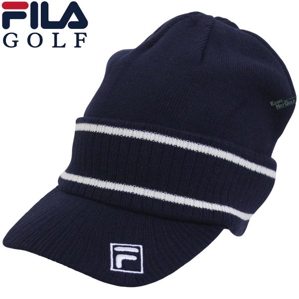 FILA GOLF フィラゴルフ 正規品 メンズ ゴルフ つば付き ニットキャップ 「 783-927 」