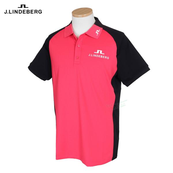 J.LINDEBERG ジェイリンドバーグ ゴルフウエア メンズ 半袖ポロシャツ