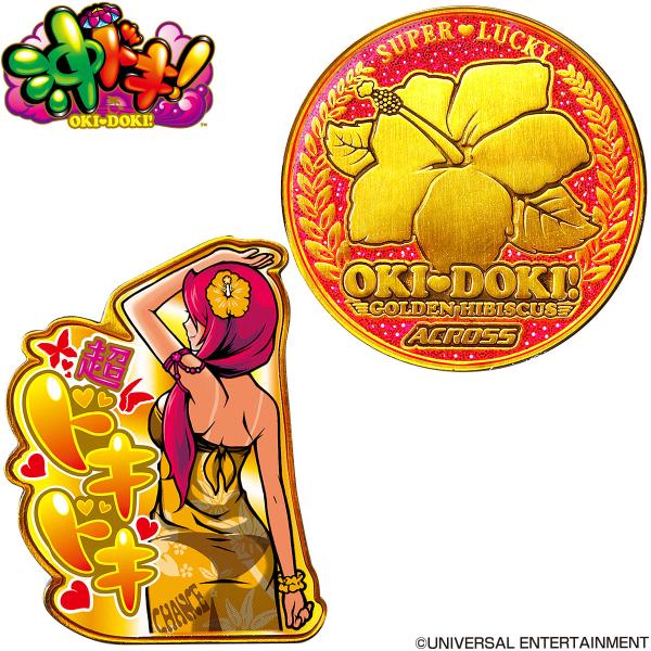 OKIDOKI 沖ドキ！ 南野カナ ハイビスカス ゴルフマーカー クリップ