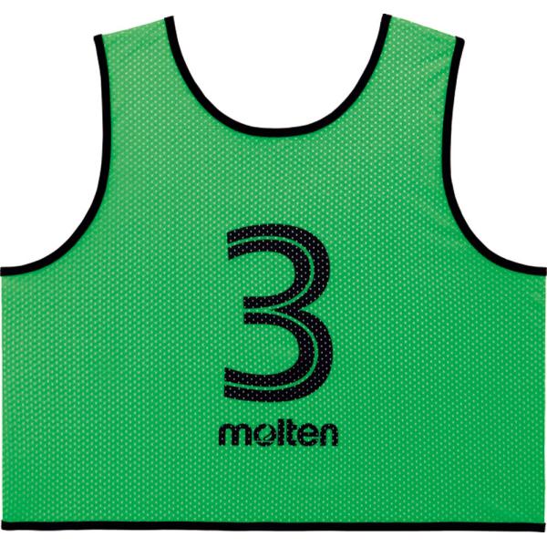 モルテン ゲームベストGV10枚セット 蛍光グリーン 蛍光グリーン GS0113KG【送料無料】 molten（モルテン） ゲームベスト GV10枚セット 蛍光グリーン : EZAKI