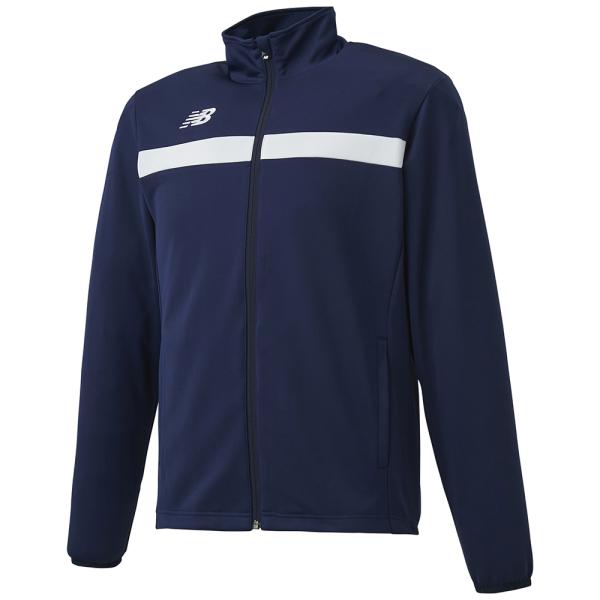 New Balance ネイビー ジャケット New Balance（ニューバランス） ウォームアップジャケット ネイビー