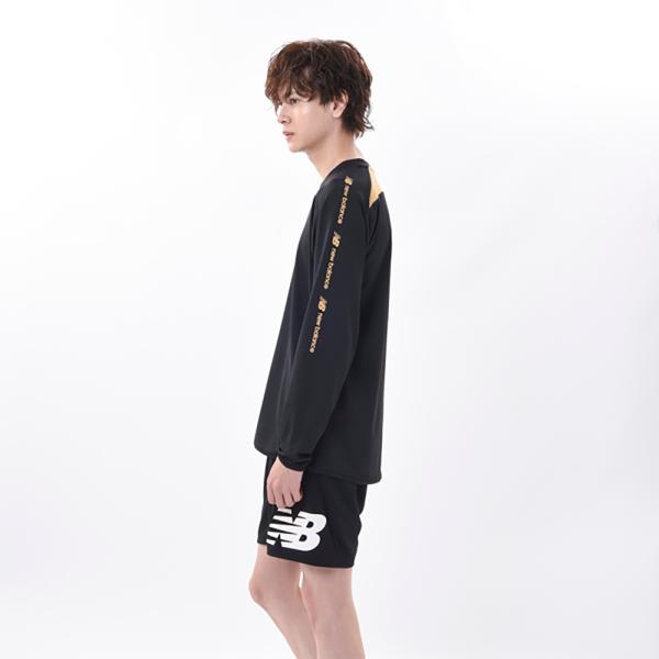 New Balance（ニューバランス） ミドルレイヤートップ クルー ブラック