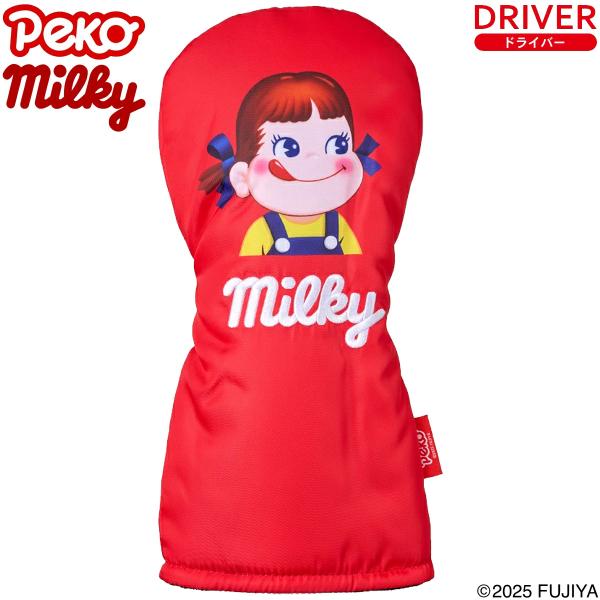 Milky ミルキー ペコちゃん ヘッドカバー キャットハンドタイプ