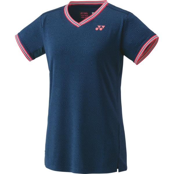 YONEX ヨネックス　UNIゲームシャツ　インディゴマリン　Lサイズ YONEX（ヨネックス） ウィメンズゲームシャツ インディゴマリン