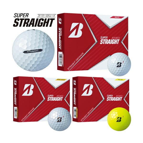 2021年モデル日本正規品 ブリヂストンゴルフ スーパーストレート ゴルフボール 1ダース(12個入り) 「BRIDGESTONE GOLF  SUPER STRAIGHT」あすつく対応 :10001980:エザンスゴルフ(EZANSU GOLF) - 通販 - Yahoo!ショッピング