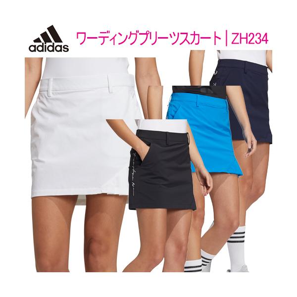 2022年春夏モデル日本正規品35％OFF アディダス ワーディング プリーツスカート レディース ゴルフ ウェア「Adidas  ZH234」あすつく対応 :10002565:エザンスゴルフ(EZANSU GOLF) 通販 