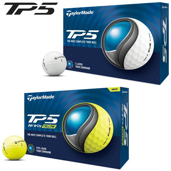 TaylorMade（テーラーメイド） TP5 ゴルフボール 1ダース12個入り