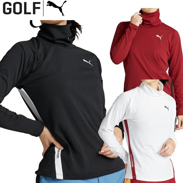 プーマ　レディースゴルフウェアL　冬用セットアップ プーマ レディースゴルフウェアL 冬用セットアップ PUMA GOLF（プーマ