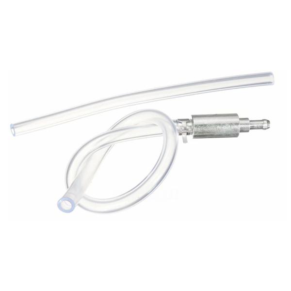 ・油圧式ブレーキのエア抜き時にご使用いただけます。・矢印付きで方向も分かり易いです。・ワンウェイバルブ付きのため、お一人での作業も可能です。【商品仕様】・アルミ製ワンウェイバルブ：差込口外径（約）6mm、8mm・シリコンチューブ2本：全長（...