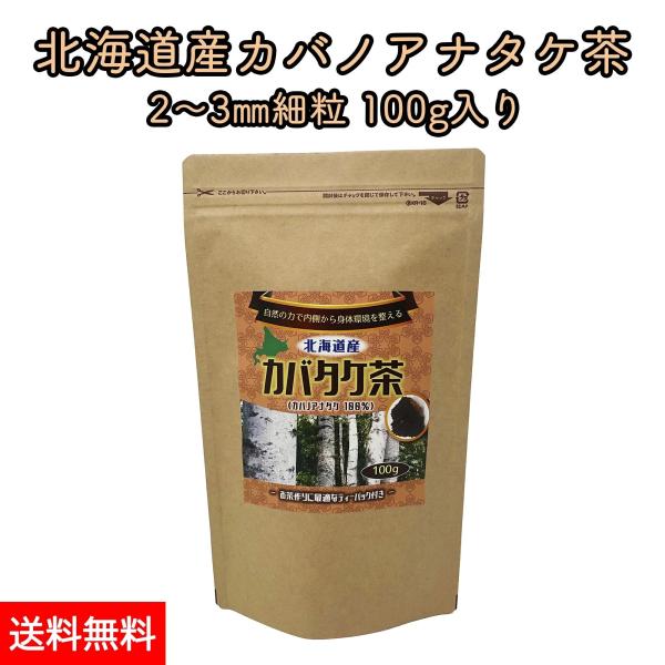 北海道　カバノアナタケ　15kg カバノアナタケ茶 チャーガ茶 北海道産 カバタケ茶 粉末100g