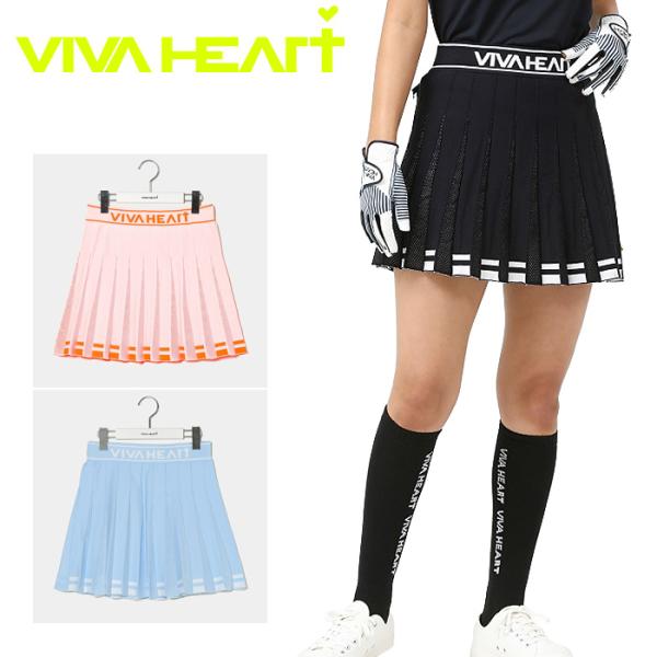 VIVA HEART（ビバハート） ニットプリーツスカート レディ−ス 春夏