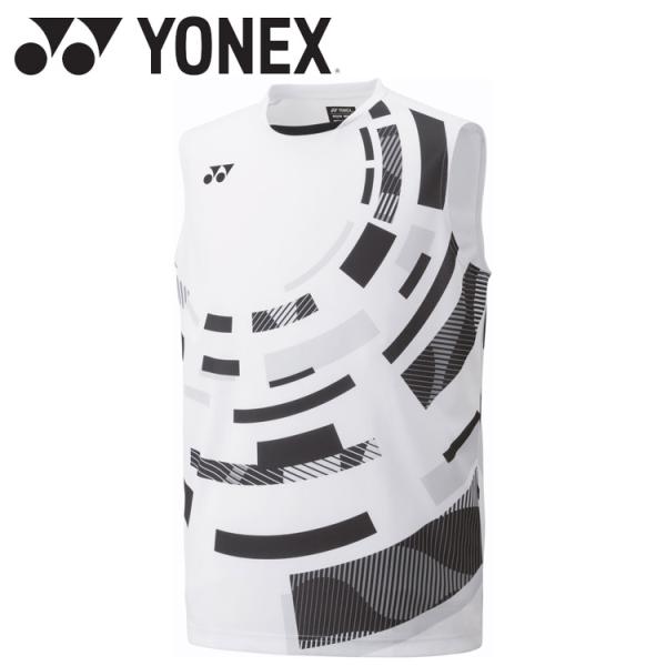 ヨネックス ノースリーブ　リンダンモデル YONEX（ヨネックス） メンズゲームシャツ ノースリーブ 10579-011