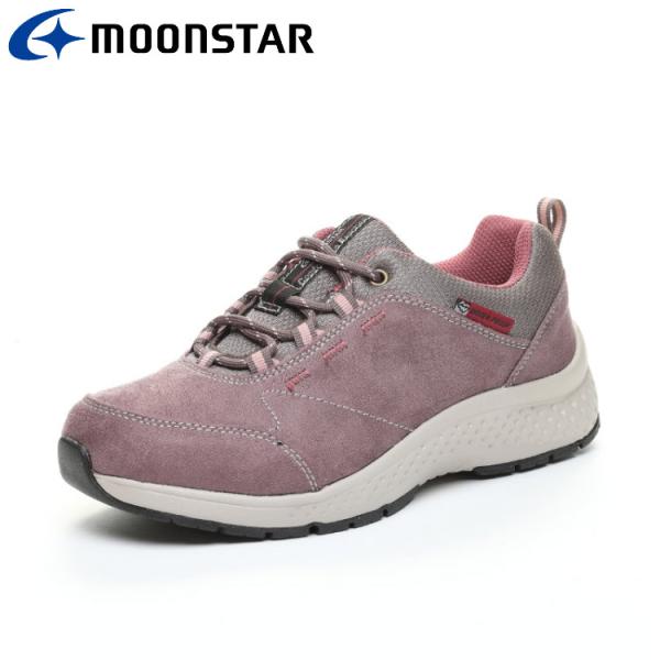 ムーンスターのレディース防水スニーカーです。雨の日でも履ける「4cm4時間防水」機能を搭載しています。つま先がゆったりした幅広4E設計の防水スニーカーです。屈曲性が良くて歩きやすい、軽快な履き心地です。ウォーキングやお仕事、旅行やレジャーな...