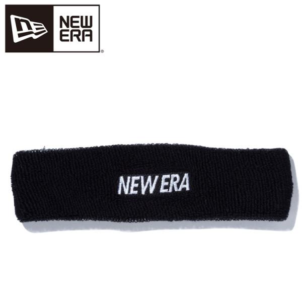 NEW ERA ニューエラ ヘッドバンド ブラック × ホワイト 14164451