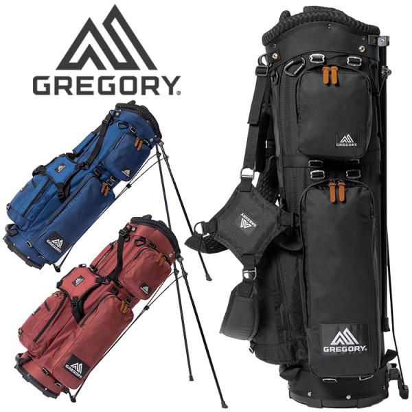 【 未使用品級 】GREGORY ゴルフキャディバッグ 黒 未使用品級 】GREGORY ゴルフキャディバッグ 黒