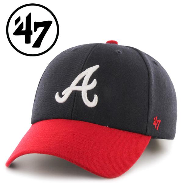 47 フォーティーセブン Braves Home 47 MVP Navy x Red BRAVES 14751336