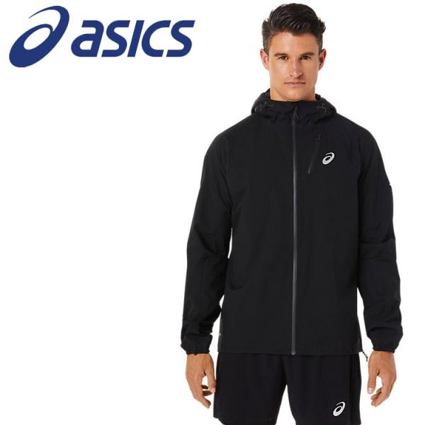 asics アシックス FUJITRAIL防水透湿 ジャケット 極美品 L ASICS（アシックス） FUJITRAIL防水透湿ジャケット 2011C259-002