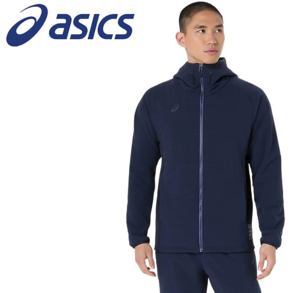 ASICS（アシックス） ハイブリッド中わたフリースフーディー 2031F172