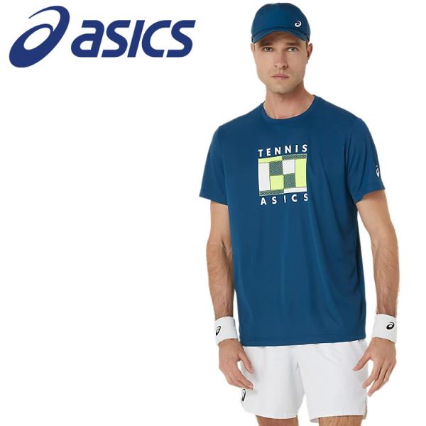 ASICS（アシックス） グラフィック半袖シャツ 2041A300-412 メンズ