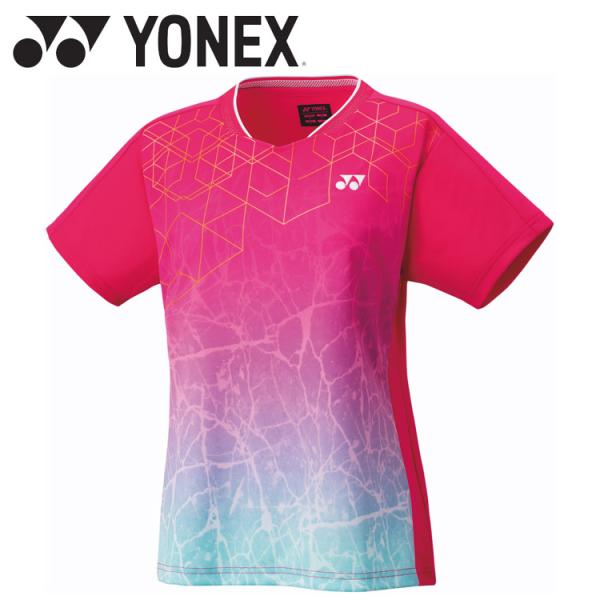 YONEX バドミントン ウェア YONEX（ヨネックス） ウィメンズゲームシャツ スリム 20813-122 テニス