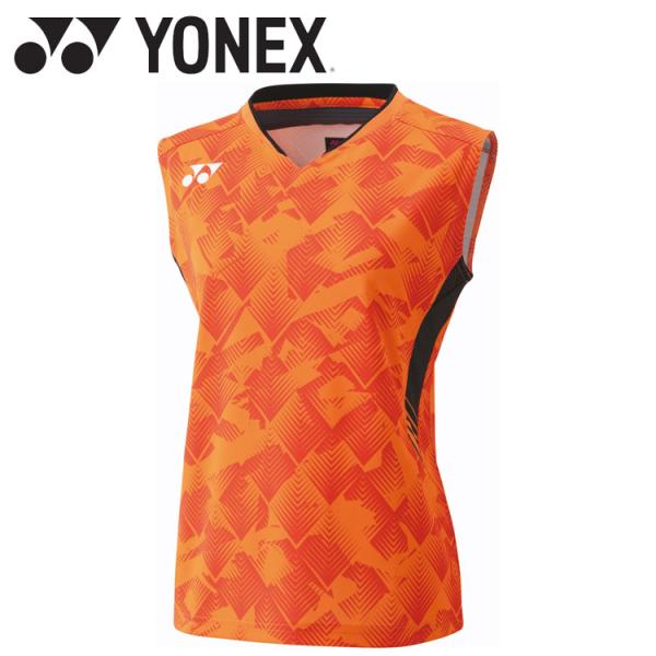 ヨネックス バドミントンウェア 日立 YONEX（ヨネックス） ウィメンズゲームシャツ ノースリーブ 20873Y-752
