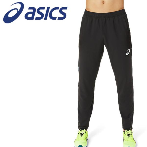 ASICS（アシックス） ロングパンツ グラフィックウーブンパンツ(前腿裏