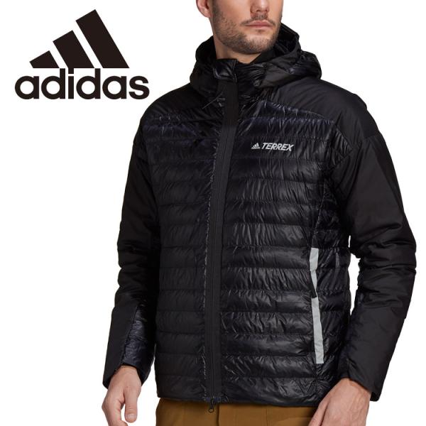アディダス TERREX フーデッド ダウン ジャケット HH9215 L adidas - アディダス TERREX フーデッド ダウン ジャケット