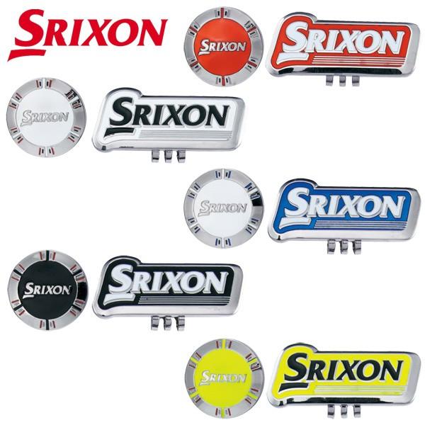 SRIXON ゴルフマーカー SRIXON スリクソン ゴルフ クリップマーカー GGF-15334 メール便