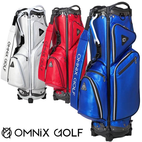新品未使用 OMNIX GOLF 赤 キャディバッグ 新品未使用 OMNIX GOLF 赤 キャディバッグ 【公式通販】