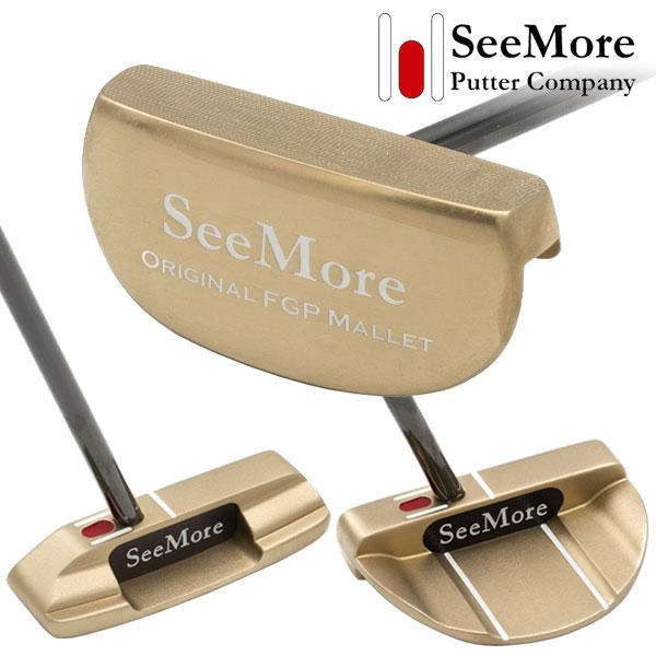受注生産 日本正規取扱品 SeeMore シーモア ブロンズ シリーズ パター ストレートシャフト 2024年モデル
