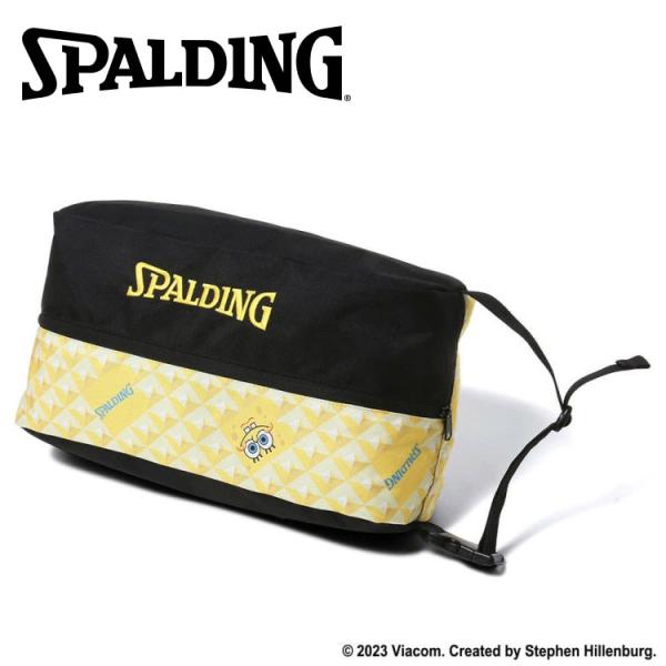 ■BASKETBALL / バッグ・リュックサック / その他バッグ・リュックサック●スポンジ・ボブの顔とSPALDINGロゴがライン状に配されたパターンのシリーズ。●素材:ポリエステル●サイズ:38×19×14cm【メーカー取り寄せ商品】...