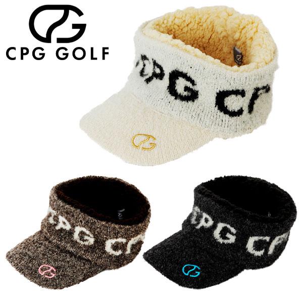 CPG GOLF ニット サンバイザー メンズ レディース ゴルフ 4514 CPG GOLF ニット サンバイザー メンズ レディース ゴルフ 4514