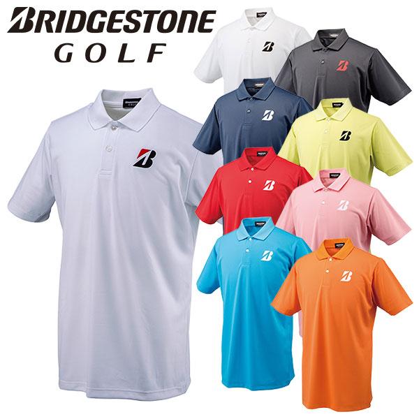 BRIDGESTONE GOLF ブリヂストン ゴルフ 半袖 ポロシャツ メンズ ゴルフ