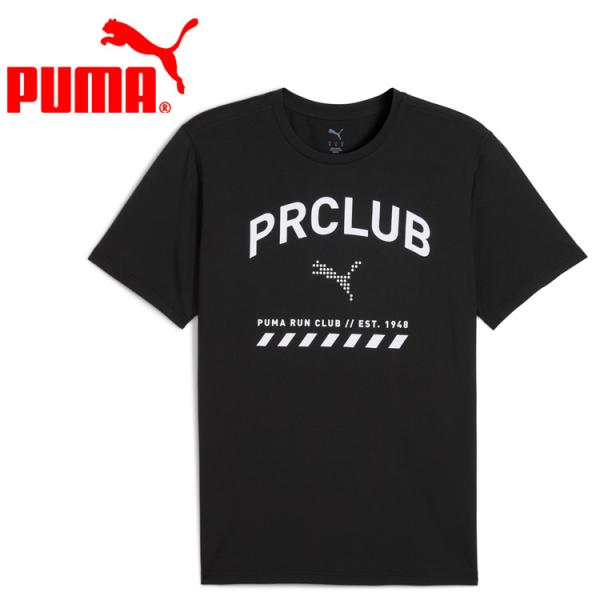【最安値】Tシャツメッシュ　M PUMA プーマ M Run Club Graphic メッシュ Tシャツ 528254-01