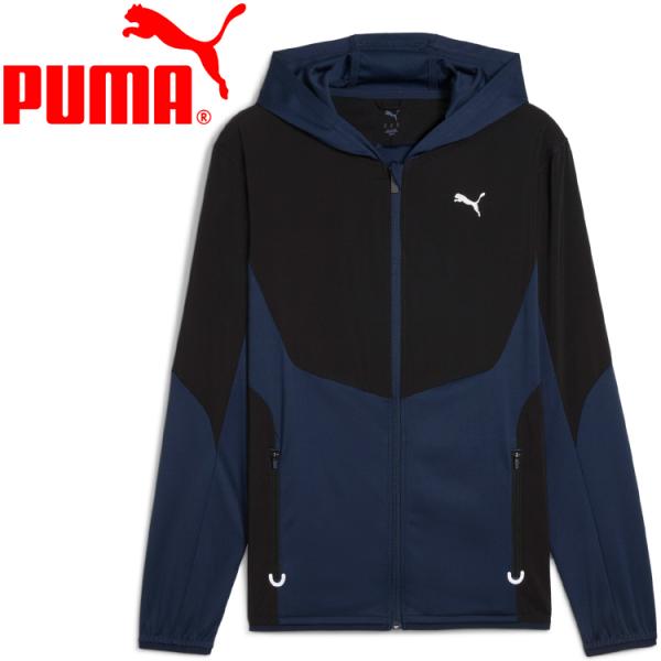 PUMA（プーマ） PUMA FLEX TRICOT ウーブン HYBRID FZ JKT 528300-14