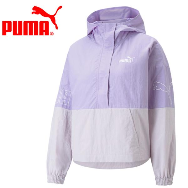 プーマジャンパー プーマ PUMA 美品 ウインドブレーカー ジャケット フーデッド 裏