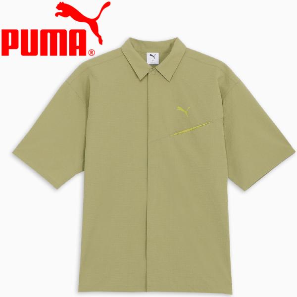PUMA（プーマ） SUMMER SS シアサッカー シャツ 687320-40 メンズ