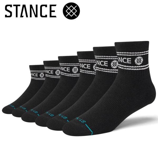 スタンス 靴下 ソックス 6P 6足セット VITAL QUARTER 6 PACK