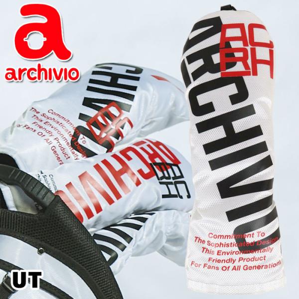 archivio（アルチビオ） 春夏 ゴルフ ヘッドカバー UT ユーティリティ