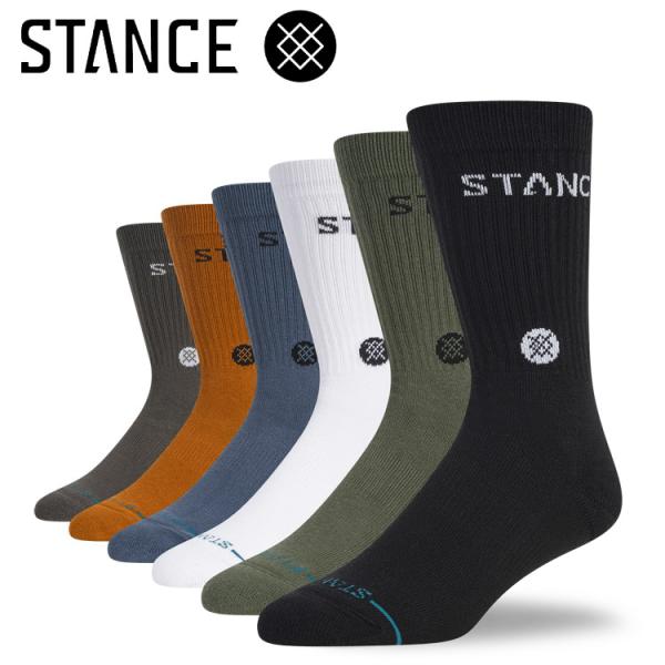 スタンス ORIGIN 6 PACK CREW A556C24ORIBKB ソックス 靴下 メンズ レディース ユニセックス
