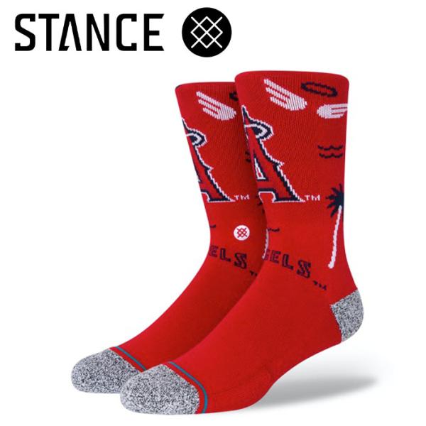 STANCE（スタンス） LA A LANDMARK A558A22LAMRED ソックス 靴下