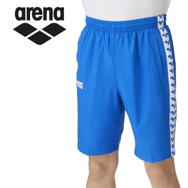 アリーナ arena 水泳 競泳 ハーフパンツ ASS4HPU005-BUWT メール便送料無料