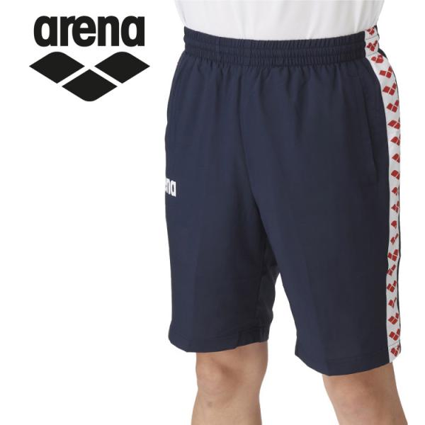 アリーナ arena 水泳 競泳 ハーフパンツ ASS4HPU005-NVWT メール便送料無料