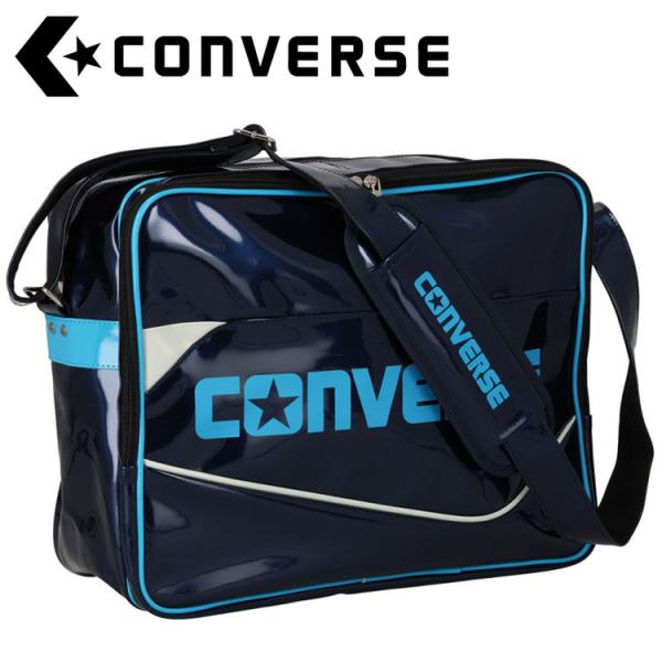 ■マルチSP / バッグ光沢感のあるエナメル素材のショルダーバッグです。シンプルなロゴ仕様でクラブ活動にもってこい。容量は約20 ? 入れることができます素材:合成皮革(エナメル)サイズ:W40×H28×D17cm容量:約20L原産国:中国...