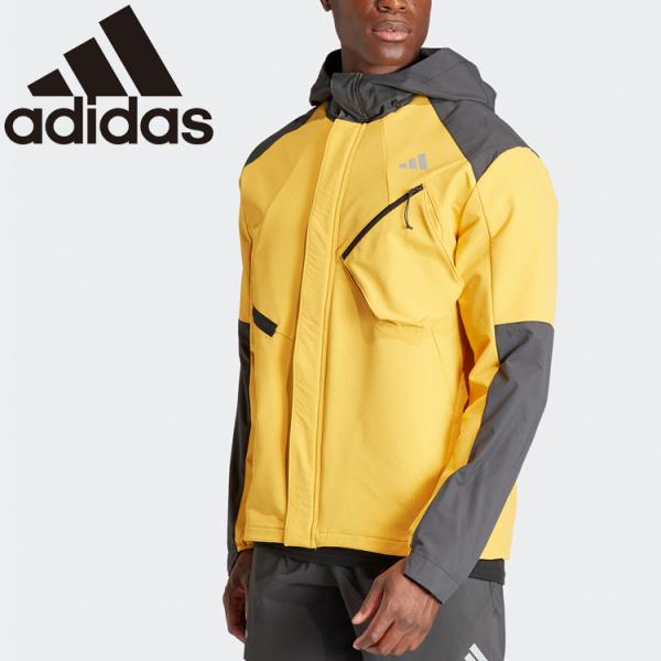 アディダス(adidas) 陸上 ランニング ジャケット アルティメット CTE メンズ DJY80-IL1968 プリラブドイエロー XSサイズ ezone_djy80-il1968