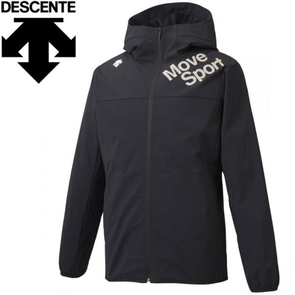【春夏】DESCENTE GOLF スクエアメッシュ ウィンドジャケット L ezone_dmmrjf30-bk